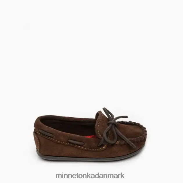 fodtøj chokolade børn båd moc Minnetonka 44RZ456