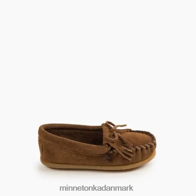fodtøj støvet brun børn kilty hårdsål Minnetonka 44RZ458
