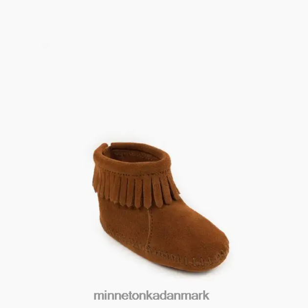 fodtøj Brun børn bagklap støvle Minnetonka 44RZ490