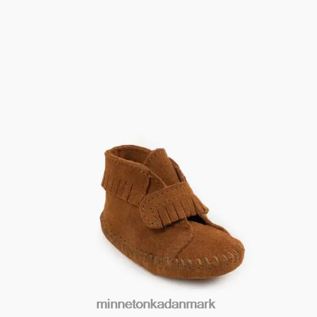 fodtøj Brun børn forremme støvle Minnetonka 44RZ486