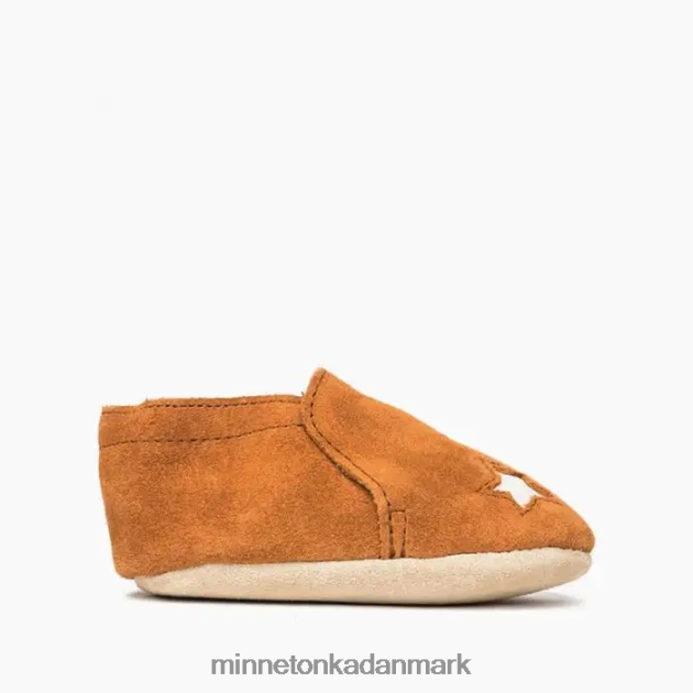 fodtøj Brun børn stjerne baby støvle Minnetonka 44RZ473