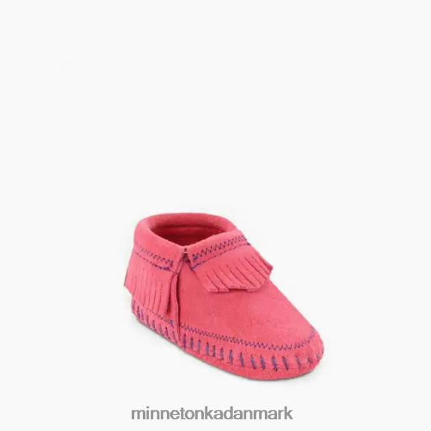 fodtøj Hot pink børn riley støvle Minnetonka 44RZ479