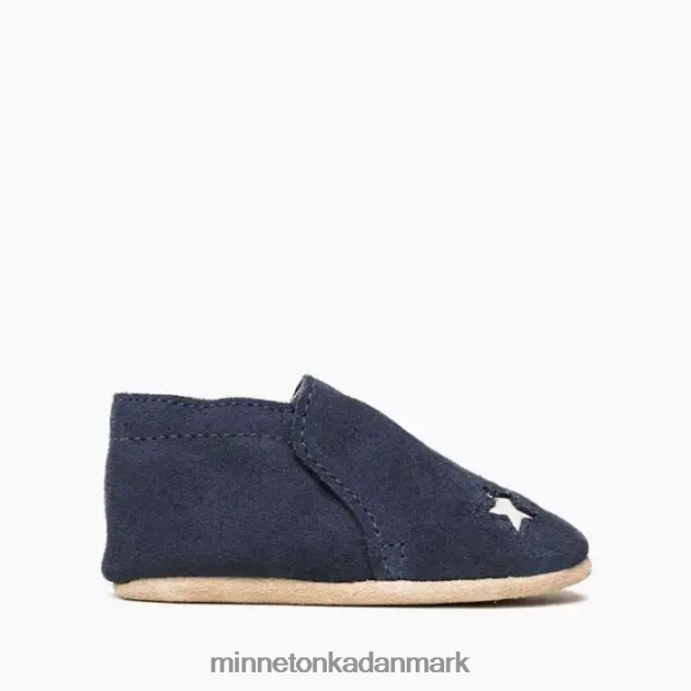 fodtøj flåde børn stjerne baby støvle Minnetonka 44RZ475
