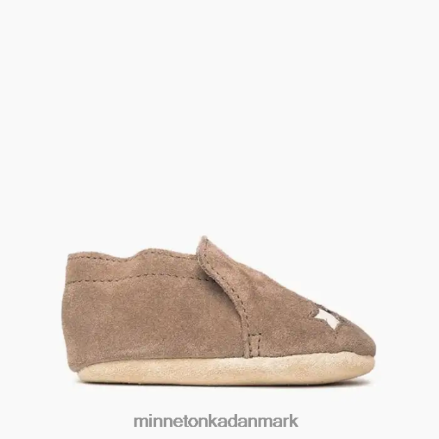 fodtøj grå børn stjerne baby støvle Minnetonka 44RZ474