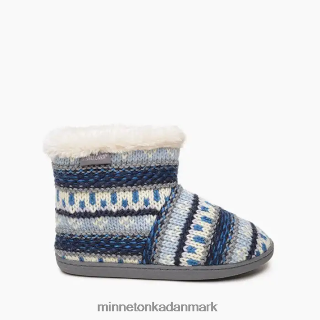 fodtøj blå multi Kvinder betty Minnetonka 44RZ240