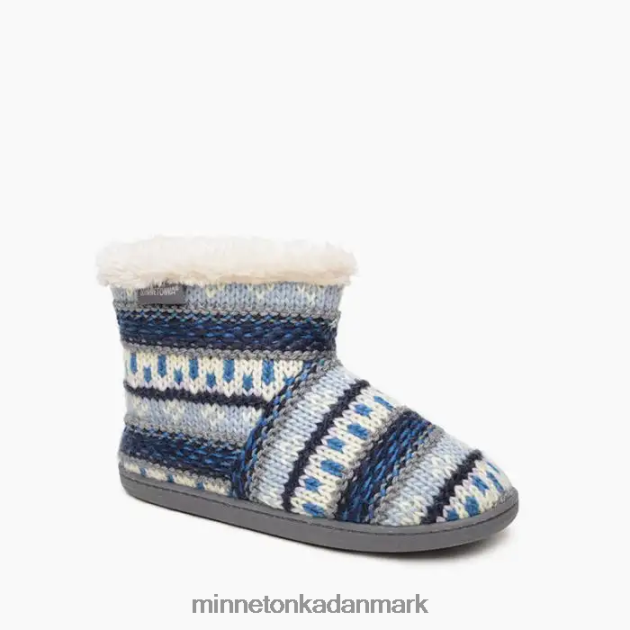 fodtøj blå multi Kvinder betty Minnetonka 44RZ240