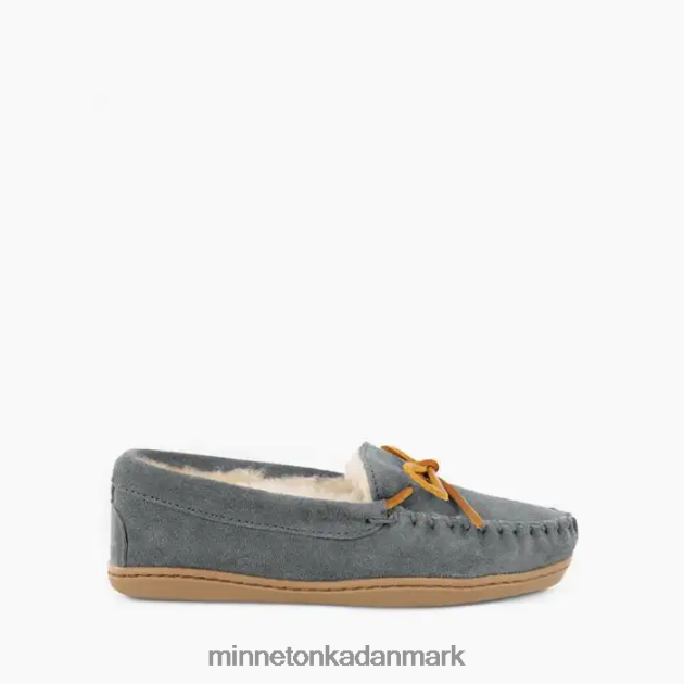 fodtøj grå Kvinder fåreskinds hårdsål moc Minnetonka 44RZ221