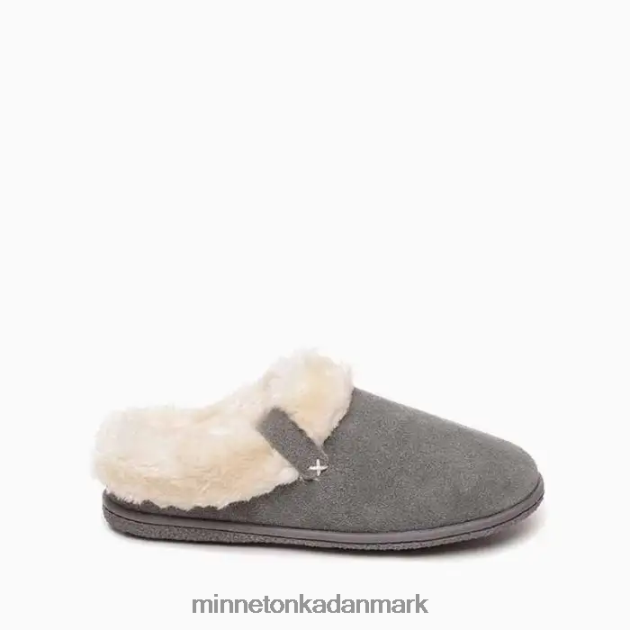 fodtøj grå Kvinder lejr krave slid Minnetonka 44RZ257