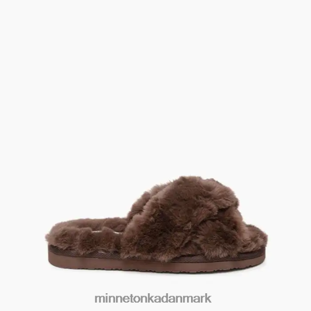 fodtøj kakao Kvinder teddy krydsbånd Minnetonka 44RZ301