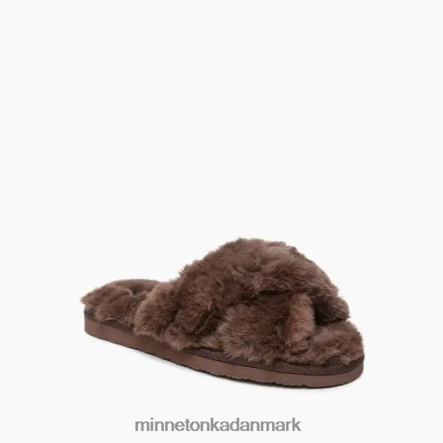 fodtøj kakao Kvinder teddy krydsbånd Minnetonka 44RZ301