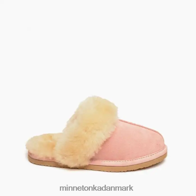 fodtøj lyserød blush Kvinder fåreskindsrutschebane Minnetonka 44RZ237