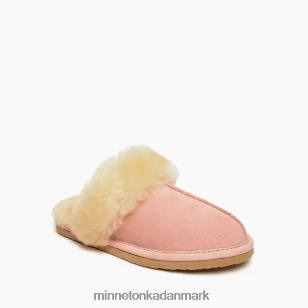 fodtøj lyserød blush Kvinder fåreskindsrutschebane Minnetonka 44RZ237