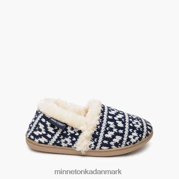 fodtøj marineblå multi Kvinder dina Minnetonka 44RZ252
