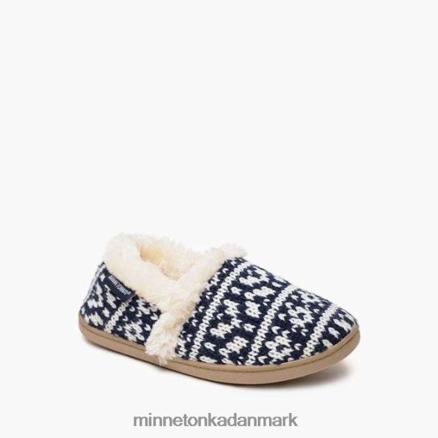 fodtøj marineblå multi Kvinder dina Minnetonka 44RZ252