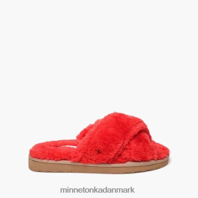 fodtøj rød Kvinder lilly Minnetonka 44RZ283