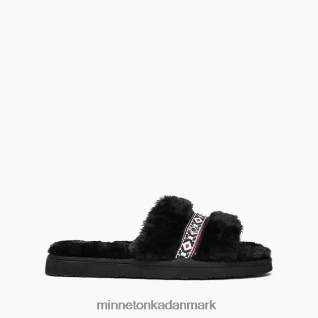 fodtøj sort Kvinder London Minnetonka 44RZ275
