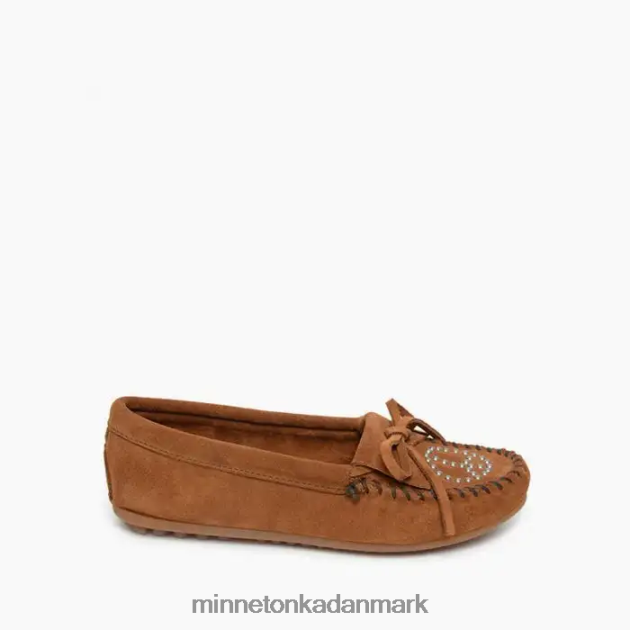 fodtøj Brun Kvinder fred moc Minnetonka 44RZ124