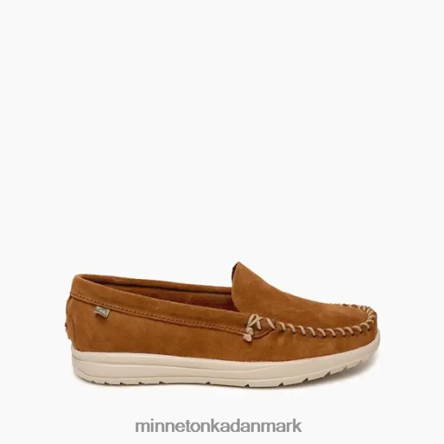 fodtøj Brun Kvinder oplev klassikeren Minnetonka 44RZ67