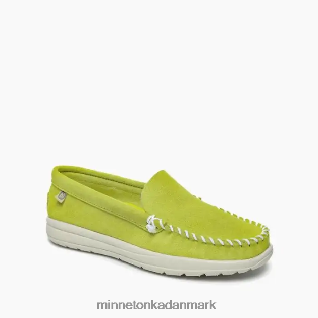 fodtøj citrus grøn Kvinder oplev klassikeren Minnetonka 44RZ68