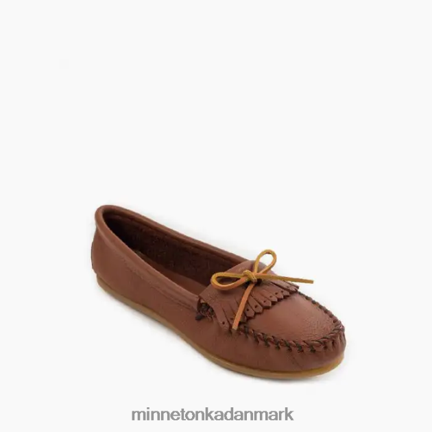 fodtøj karmel Kvinder hjorteskind kilty Minnetonka 44RZ95