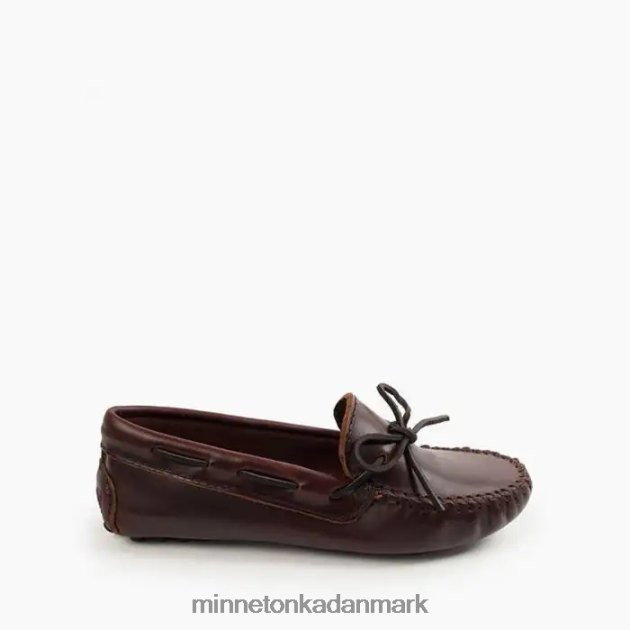 fodtøj mørkebrun Kvinder klassisk driver Minnetonka 44RZ130
