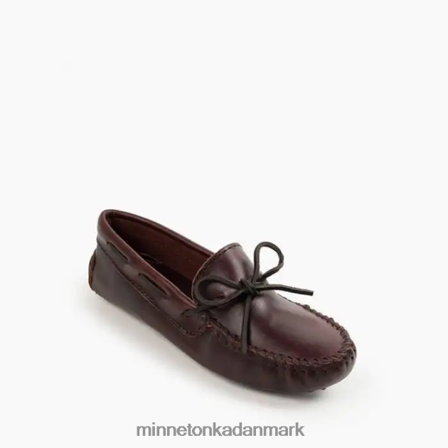 fodtøj mørkebrun Kvinder klassisk driver Minnetonka 44RZ130
