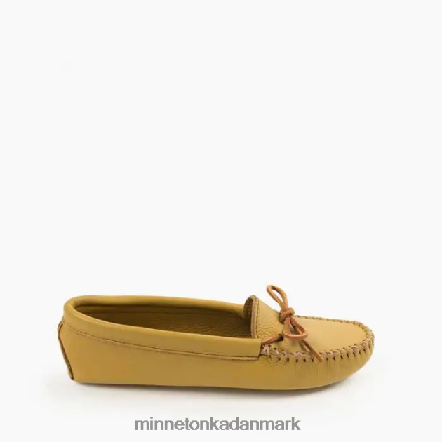 fodtøj naturlig Kvinder dobbelt deerskin blødsål Minnetonka 44RZ66