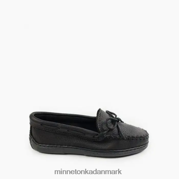 fodtøj sort Kvinder moosehude klassiker Minnetonka 44RZ107