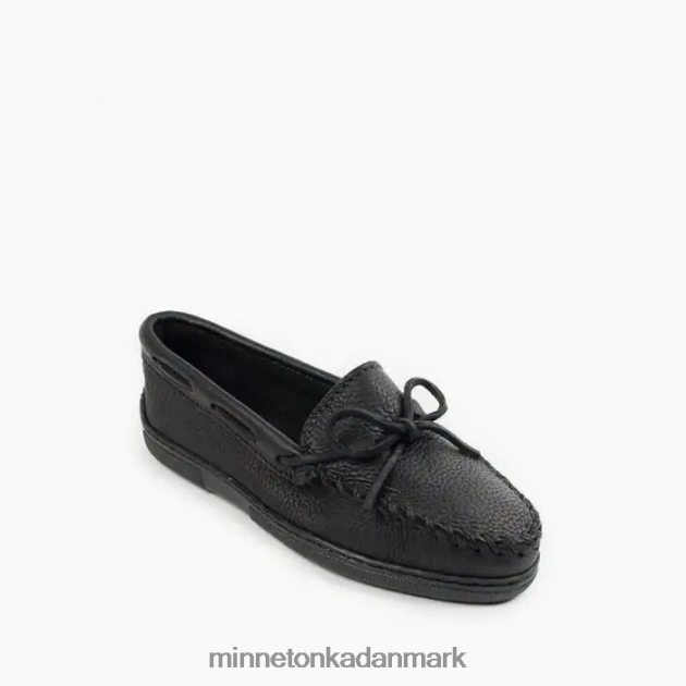 fodtøj sort Kvinder moosehude klassiker Minnetonka 44RZ107