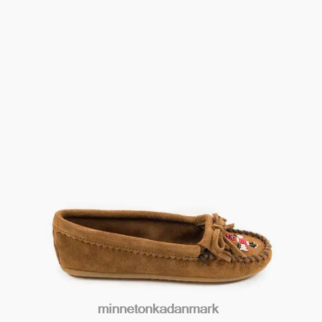 fodtøj støvet brun Kvinder thunderbird moc Minnetonka 44RZ87