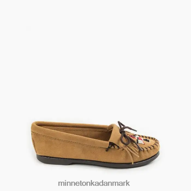 fodtøj tan Kvinder thunderbird båd moc Minnetonka 44RZ102
