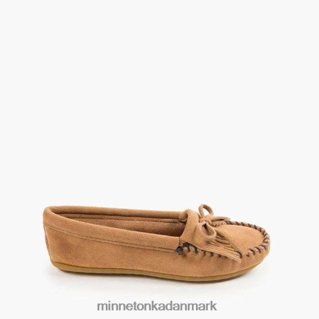fodtøj taupe Kvinder kilty hårdsål Minnetonka 44RZ83