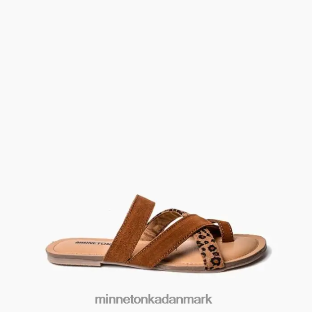 fodtøj brun multi Kvinder faribee Minnetonka 44RZ166