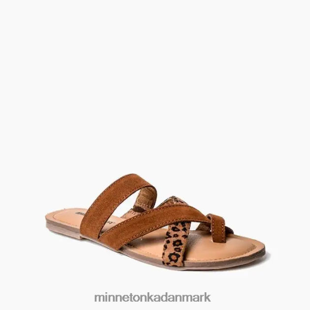 fodtøj brun multi Kvinder faribee Minnetonka 44RZ166