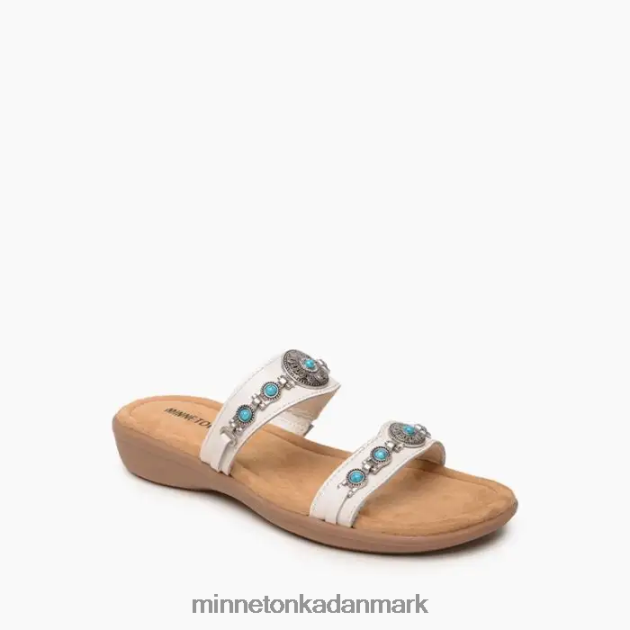 fodtøj hvid Kvinder brenn Minnetonka 44RZ198