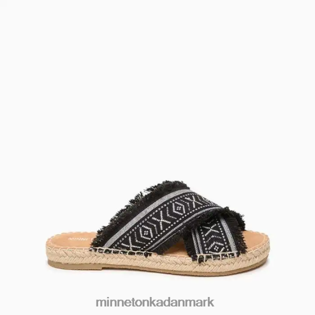 fodtøj sort Kvinder peber Minnetonka 44RZ169