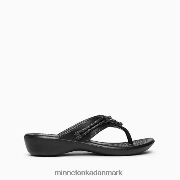 fodtøj sort Kvinder silverthorne prisme Minnetonka 44RZ189