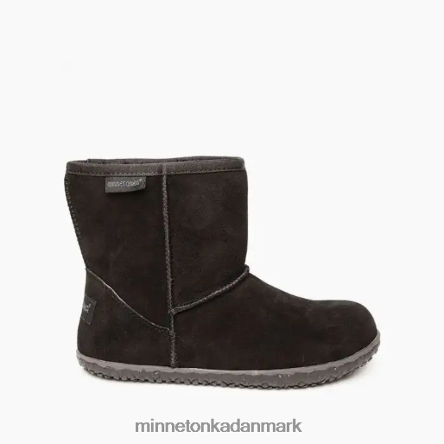 fodtøj sort Kvinder backus boot Minnetonka 44RZ53