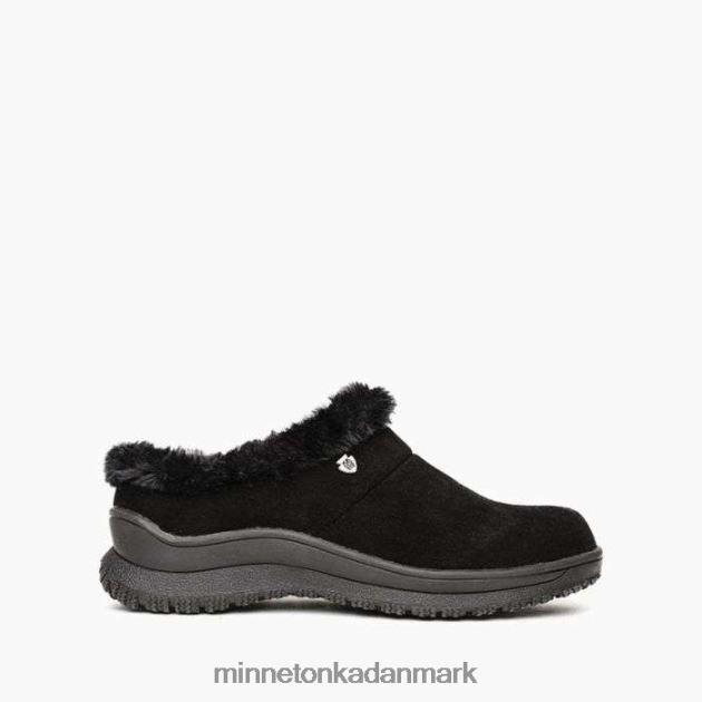 fodtøj sort Kvinder emerson Minnetonka 44RZ44
