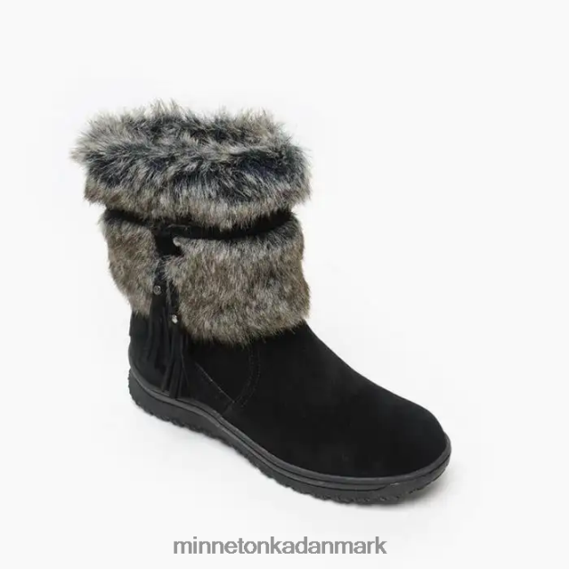 fodtøj sort Kvinder everett Minnetonka 44RZ39