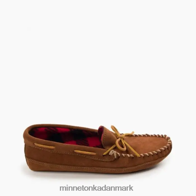 fodtøj Brun Mænd dobbeltbundet fleece Minnetonka 44RZ365