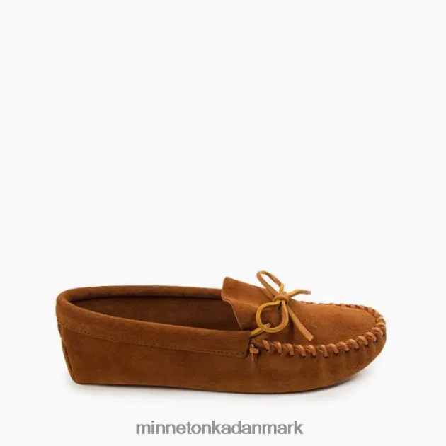 fodtøj Brun Mænd læder snøret blødsål Minnetonka 44RZ360