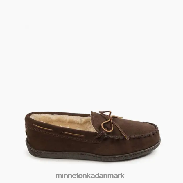 fodtøj chokolade Mænd luvforet hårdsål Minnetonka 44RZ398