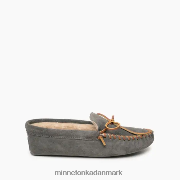 fodtøj grå Mænd luvforet blødsål Minnetonka 44RZ413