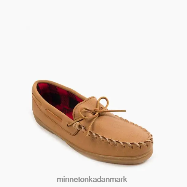 fodtøj naturlig Mænd moosehide fleece moc Minnetonka 44RZ438