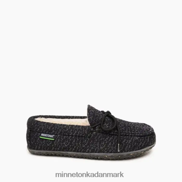 fodtøj sort Mænd øko eg Minnetonka 44RZ428