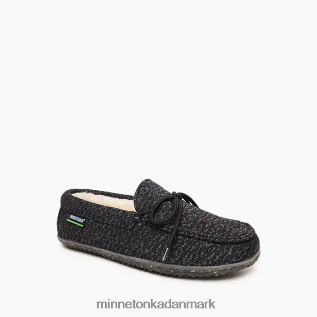 fodtøj sort Mænd øko eg Minnetonka 44RZ428