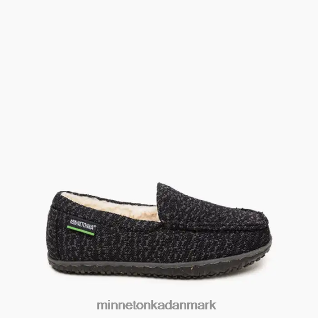 fodtøj sort Mænd øko elm Minnetonka 44RZ435