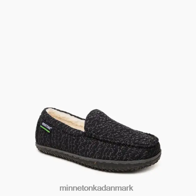 fodtøj sort Mænd øko elm Minnetonka 44RZ435