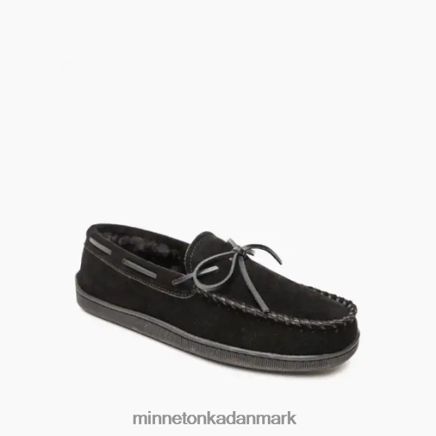 fodtøj sort Mænd luvforet hårdsål Minnetonka 44RZ395
